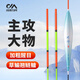 川澤大物鰱鳙魚(yú)漂高靈敏加粗醒目納米抗流水長(cháng)行程草鳊翹魚(yú)漂遠投浮漂 NB-04-1鉛:3g 長(cháng):58cm 9cm醒目加粗尾