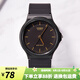 卡西歐手表 學(xué)生運(yùn)動(dòng)簡(jiǎn)約石英小黑表 休閑指針?lè)浪醺咧猩直砥呦ΧY物 MQ-24-1E  店長(zhǎng)推薦