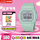 卡西歐（CASIO）手表女BABY-G方塊小表盤運動學(xué)生電子日韓表女友禮物BGD-565SC-3