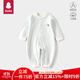 貝比嬰兒連體衣純棉a類(lèi)秋季男女寶寶長(cháng)袖衣服嬰幼兒開(kāi)襠哈衣爬服 Q8078藍色 90cm 15-22個(gè)月 身高80-90CM