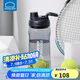 樂扣樂扣（LOCK&LOCK）大容量水杯tritan運(yùn)動搖搖杯便攜提手水壺男女塑料杯子1.5L黑色