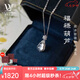 LOUIS WATER水沫玉葫蘆吊墜高冰種玉髓項(xiàng)鏈女士水晶熒葫掛墜七夕情人節(jié)禮物 【高冰種水沫玉】熒葫單獨(dú)項(xiàng)鏈