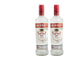 斯米諾伏特加紅牌 SMIRNOFF VODKA  洋酒 皇冠伏特加 雞尾酒基酒調酒 斯米諾伏特加*2