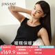 金三塔保暖內衣女真絲拉絨圓領(lǐng)背心NZFDD732 黑色7100 XL