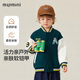 MQDMINI童裝兒童外套男童棒球服戶(hù)外露營(yíng)百搭帥氣上衣 恐龍大A棒球服