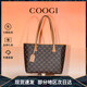 COOGI包包女款2025年品牌輕奢侈女士包包生日七夕情人節(jié)禮物送女友老婆 咖啡色