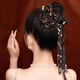 兩世歡網(wǎng)紅碎花蝴蝶結(jié)彈簧發(fā)夾女后腦勺布藝頭飾大號飄帶發(fā)卡頭繩發(fā)飾女 碎花蝴蝶結(jié)馬尾抓夾