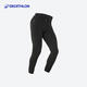 迪卡儂（DECATHLON）山地徒步搖粒絨保暖褲MH100女款-黑色XS4311934