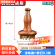 通用頭部黃銅長(zhǎng)柄木質(zhì)經(jīng)絡(luò)刷全身通用揉腹肚子梳子刮痧神器按摩器 [29齒長(zhǎng)柄一個(gè)]純銅+花梨木