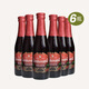 林德曼（Lindemans）比利時原裝進口 果味啤酒 女士啤酒 精釀果味啤酒 瓶裝整箱組合裝 林德曼櫻桃啤酒 250mL 6瓶