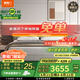 喜臨門真皮雙人大床現(xiàn)代簡(jiǎn)約風(fēng)主臥臥室婚床家具 暖暖[床架] 銀鼠灰+白騎士plus床墊 1.8*2米