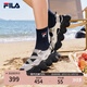 FILA 斐樂(lè)官方女鞋F(xiàn)RAGOLA摩登涼鞋夏季新款時(shí)尚休閑草莓涼鞋子 燧石灰/冰灰-EI 36.5