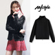 MJ STYLE立領(lǐng)開(kāi)衫毛衣女2026冬季新款軟糯休閑慵懶風(fēng)氣質(zhì)外搭針織毛衫上衣