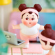 KKV新品Valala愛(ài)瑜伽系列mini盲盒公仔萌粒玩具桌面擺件送朋友禮物 隨機發(fā)1個(gè)（如需端盒數量拍9個(gè)） 拆封后不支持無(wú)理由退貨退款