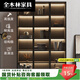 全木林2025書(shū)柜帶玻璃門(mén)展示酒柜去客廳化一體整墻到頂書(shū)架滿(mǎn)墻手辦柜 90cm三門(mén)