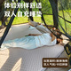 盛源戶(hù)外帶枕自動(dòng)充氣墊子露營(yíng)帳篷專(zhuān)用家用打地鋪睡墊便攜車(chē)載氣墊床 卡其色 單人帶枕充氣墊192*65*3CM