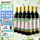 帝月13.5度熱紅酒寧夏賀蘭山赤霞珠750ml干紅葡萄酒整箱禮盒過節(jié)送禮 星云干紅6瓶整箱