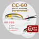 lurefans 路亞發(fā)燒友大河奔流升級版CC60緩沉米諾翹嘴鱸魚(yú)鱖魚(yú)路亞餌假餌 升級版CC60-9.5g-5號色