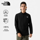 北面（The North Face）【都市經典系列】長袖襯衫男UPF防曬衣輕薄方領防潑濺25新品4NCQ JK3/宇宙黑 2XL /185