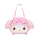 三麗鷗日本sionois 三麗鷗HelloKitty美樂蒂毛絨大臉包手拎包單肩雙肩包 美樂蒂 均碼