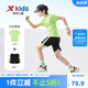 特步（XTEP）童裝男童短袖套裝兒童運(yùn)動(dòng)服夏季中大童男童女童運(yùn)動(dòng)短袖套裝 嫩草綠-【男款】 140 cm