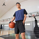 耐克（NIKE）Jordan官方耐克喬丹DRI-FIT男子速干梭織短褲籃球運動(dòng)褲FN5843 010黑/白 L