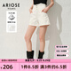 艾諾絲雅詩(shī)【商場(chǎng)同款】夏季新品百搭牛仔褲褲褲子高腰短褲30533295 白色 L