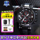 卡西歐（CASIO）男表G-SHOCK MTG高端商務(wù)太陽能防水防震運動手表送男友禮物 MTG-B1000B-1AP人造藍寶石玻璃