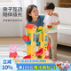 小豬佩奇翻斗車趣味小紅車拼裝滑梯多層旋轉(zhuǎn)軌道男孩女孩生日禮物