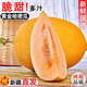 正宗新疆黃金哈密瓜當季新鮮特產(chǎn)水果特產(chǎn)金色年華哈密瓜西州小蜜 金色年華【8-9斤】2-3顆裝 JD/順豐快遞送貨上門