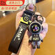 宸途卡通創(chuàng)意公仔play閃電熊情侶包包掛件創(chuàng)意汽車鑰匙扣鏈小禮品 PLAY-閃電熊黑色