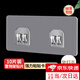 強力無(wú)痕掛鉤卡扣 壁掛置物架固定無(wú)痕貼浴室廚房無(wú)痕釘粘鉤 強力無(wú)痕貼掛鉤【雙排10個(gè)裝】