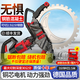 勁道切墻機(jī)混凝土切割機(jī)環(huán)形鋸墻體改門開墻神器手提水泥紅磚墻壁電鋸 【9800W無刷】鋸片*2-深30公分