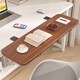 洪爾桌面加長(cháng)延伸板延長(cháng)板免打孔加寬接板支撐托架手托電腦桌子折疊板 胡桃色-80*20【加固承重】