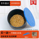 寵尚天面包蟲活體飼料黃粉蟲鳥魚金龍魚龜蜥蜴鬃獅蝎子守宮食物幼體幼蟲 2-3cm100條【鑷子+麥麩+圓盒】