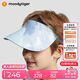 moodytiger兒童空頂帽防曬帽夏季男女童3D可折疊輕便遮陽太陽帽運(yùn)動棒球帽子