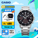 卡西歐（CASIO） EDIFICE EFV-540商務(wù)時(shí)尚男士表 通勤百搭石英男士手表 EFV-540D-1AVUPR100米防水