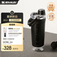 STANLEY搖搖杯保溫杯水杯運動水杯不銹鋼真空速搖能量杯 七夕禮物 黑色- 591ml