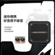 ROBERILLINE柏林之聲M10無線藍牙音箱小型便攜低音炮戶外防水車載插卡迷你音響 午夜黑+音箱+充電線+音頻線