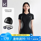 Keep泳衣女士專業(yè)連體平角競(jìng)速保守游泳衣047  泳衣泳鏡泳帽套裝 L