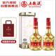 五糧液 金裝 濃香型白酒 52度 500ml*2 雙瓶裝(含禮袋) 年份隨機(jī)