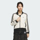阿迪達斯 （adidas）三葉草系列 女子 WOMEN COLOR JKT 針織外套 JN0722 米色 M 