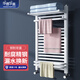 華德華美（HUADE HUAMEI）小背簍暖氣片衛(wèi)生間家用水暖集自采暖壁掛鋼制取暖器三環(huán)置物架 鋼制置物架白 800mm*400mm