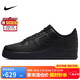 耐克NIKE板鞋男空軍一號AF1 AIR FORCE 1運動鞋CW2288-001黑42