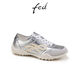 FED厚底德訓(xùn)鞋夏季新款女鞋銀色阿甘鞋復(fù)古運(yùn)動(dòng)鞋女款S0505-ZC585 銀色/白色 38