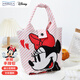 迪士尼（Disney）包包女包小菜籃子編織包手提包米妮布包女輕便小包 女生日禮物