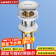 萊爾詩丹（Larsd） 面盆下水器 不銹鋼洗臉盆彈跳去水器 適用陶瓷面盆 玻璃面盆 【無溢水口款】不銹鋼面盆彈跳