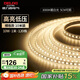 德力西（DELIXI）低壓燈帶 LED燈源吊頂氛圍軟燈條柔性線條燈 10W裸板10米暖白光