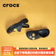 CROCS卡駱馳洞洞鞋男鞋女鞋夏季新款經(jīng)典克駱格戶外男士沙灘鞋涼鞋拖鞋 10126-001貝雅/黑色（尺碼偏大） 41 -42(260mm)