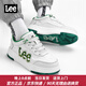 Lee男鞋2025新款秋季休閑鞋增高小白鞋百搭厚底板鞋高級感潮牌鞋子男 綠色 41 【偏大/請拍小一碼】